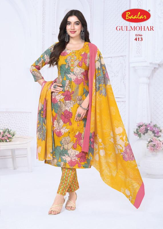 Baalar gulmohar vol-4 dress material wholesale in dubai